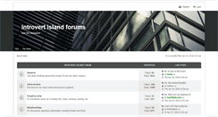 Desktop Screenshot of introvertisland.com
